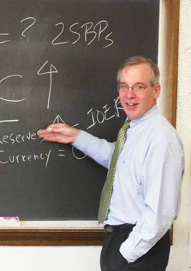 President Dudley guest lectures at Cornell University